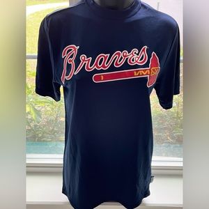 MLB Braves - Majestic Cool Base T-Shirt - Adult Small NWOT